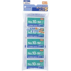ホッチキス　１０号針　１０００本入　５個×１６０