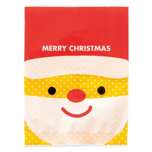 テープ無 OPP袋 ミニサンタスイーツパック クリア-3(100枚) ヘッズ