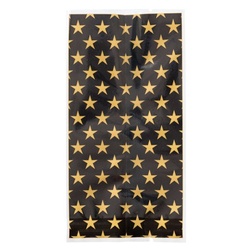 テープ無 OPP袋 スタースイーツパック クリア-4(100枚) ヘッズ