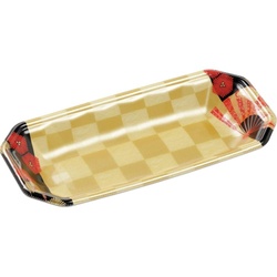 発泡トレー メガプレート25-12(30)平 扇市松金 エフピコ