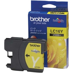 純正インク　ＬＣ１６Ｙ　イエロー　２個