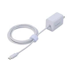Ｔｙｐｅ−Ｃ充電器　ケーブル一体型　１．５ｍ　白