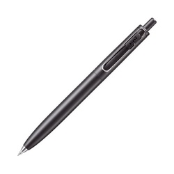 ユニボールワンＦ　０．３８ｍｍ　消炭　ブラック