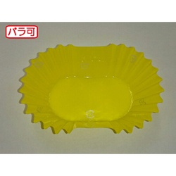 セイコー おかずカップ OPP 小判8号 パステルイエロー 500枚