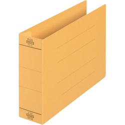 フラットＦ　厚とじ５００　Ａ５横　イエロー　１０冊