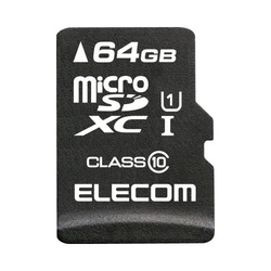 ＭｉｃｒｏＳＤＸＣカード　Ｃｌａｓｓ１０　６４ＧＢ