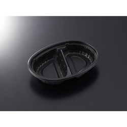 中央化学 弁当容器 耐寒CT フロズ MS24-18 BK 本体