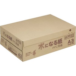 コピー用紙　木になる紙Ａ３　１箱（５００枚×３冊）