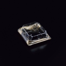 スミ 和菓子容器 ユニコン RX-11 金銀波