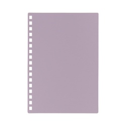 カスタマイズオープンリングノート表紙　パープル
