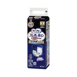 ＬＦズレずに安心紙パンツ専用尿とりＰ夜用１６枚×４