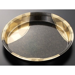 中央化学 寿司桶 DX 丸桶 50 金砂目-BK 本体