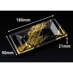 リスパック 寿司容器 万角18-9B らいらく金 本体