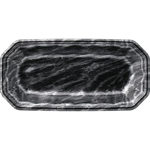 発泡トレー メガプレート25-12(30)平 エコ黒木銀 エフピコ