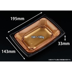 どんぶり容器 バイオ 勝盛重 20-14BA 風格金 リスパック