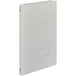 フラットファイル＜ＰＰ＞　Ｂ５縦　灰　１０冊