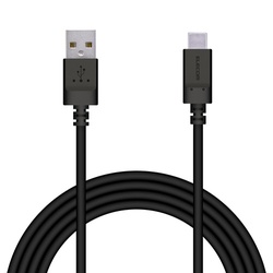 ＵＳＢ−Ｃケーブル　形状記憶　抗菌　２ｍ　ブラック