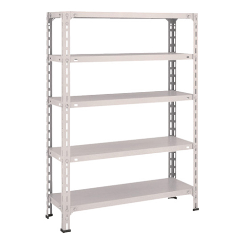 ＴＲＵＳＣＯ スチールラック 軽量棚開放型 875×300×1200mm 5段 ネオグレー 43V15