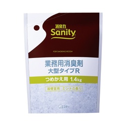 サニティー消臭剤大型喫煙室用ミント替１．４ｋｇ×６