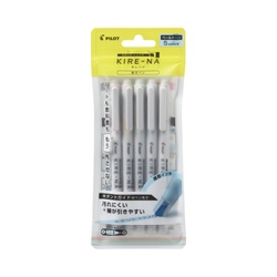 蛍光マーカー　キレーナ　ペールカラー５色セットＸ５
