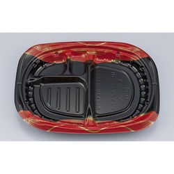 シーピー化成 弁当容器 CBFまろん7-1 光重赤 本体