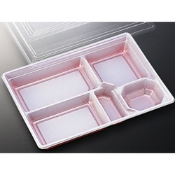 中央化学 仕出し弁当容器 DX 仕切 R-37-N ト付 蓋セット