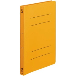 フラットファイル＜ＰＰ＞　Ｂ５縦　橙　１０冊