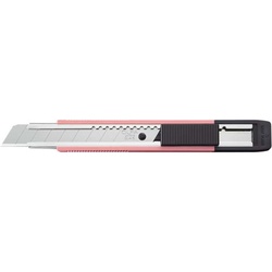 カッターナイフ　万能Ｍ厚型　ピンク
