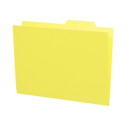 個別フォルダー（ＰＰ製・５枚パック）黄