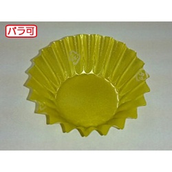 セイコー おかずカップ ラミケース OPP 5A 金総ベタ柄 500枚