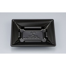 シーピー化成 どんぶり容器 BFツイスト20-15浅 黒 本体 発泡