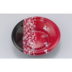 シーピー化成 どんぶり容器 BF丸丼18L 咲季B 本体