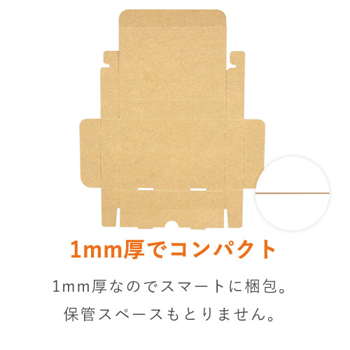 クロネコゆうパケット・クリックポスト・ゆうパケット】厚さ3cm・N式