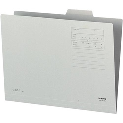 １／４カットフォルダー　第３見出し　Ａ４　灰１０枚