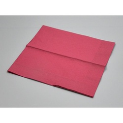 カラー紙ナプキン 8つ折り ワインレッド 2ply LUC-28 オリエンタル紙業