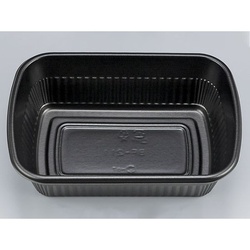 シーピー化成 弁当容器 BF-211 黒 本体