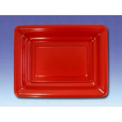 どんぶり容器 角丼20-15本体内赤外黒杉 デンカポリマー