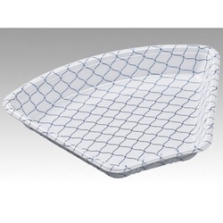 発泡トレー FL扇折特小(30) 本体 網ブルー エフピコ