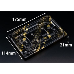 惣菜容器 バイオ 優越 18-11B はくが金 リスパック