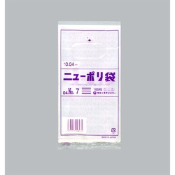 LDゴミ袋 ニューポリ規格袋0.04 No.7 福助工業