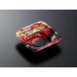 中央化学 どんぶり容器 CT うつわめし K16 かのかR-BK 本体