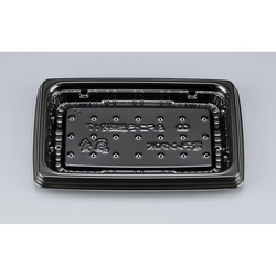 惣菜容器 BFコモ惣菜内17 黒 本体(N) シーピー化成