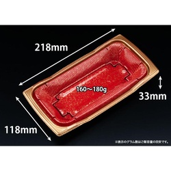 どんぶり容器 バイオ 勝盛重 22-12BA みめよし朱 リスパック