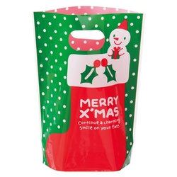 スタンド袋 クリスマススノーマン PPスタンドバッグ-2(50枚) ヘッズ