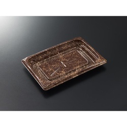 中央化学 軽食容器 CT 葵 15-10A せとBR-BK 本体