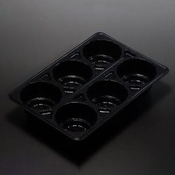 透明トレー 茶わんむし6P 大袋入り 廣川