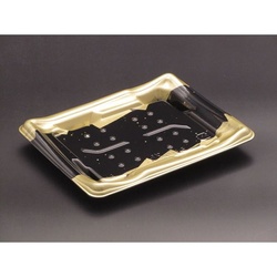 リスパック 寿司容器 誠06B ふではく金 本体