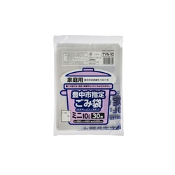 市町村ゴミ袋 豊中市 家庭用 指定袋 10L 30P ジャパックス