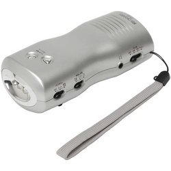 手回し充電ラジオライト