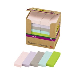 強粘着ふせん再生紙５００２ＳＳ−ＡＰ２多色１０冊